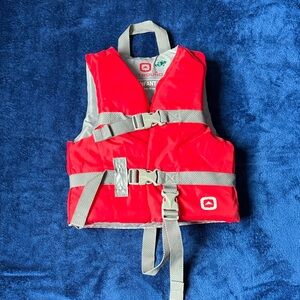 Kids Red Swim Vest